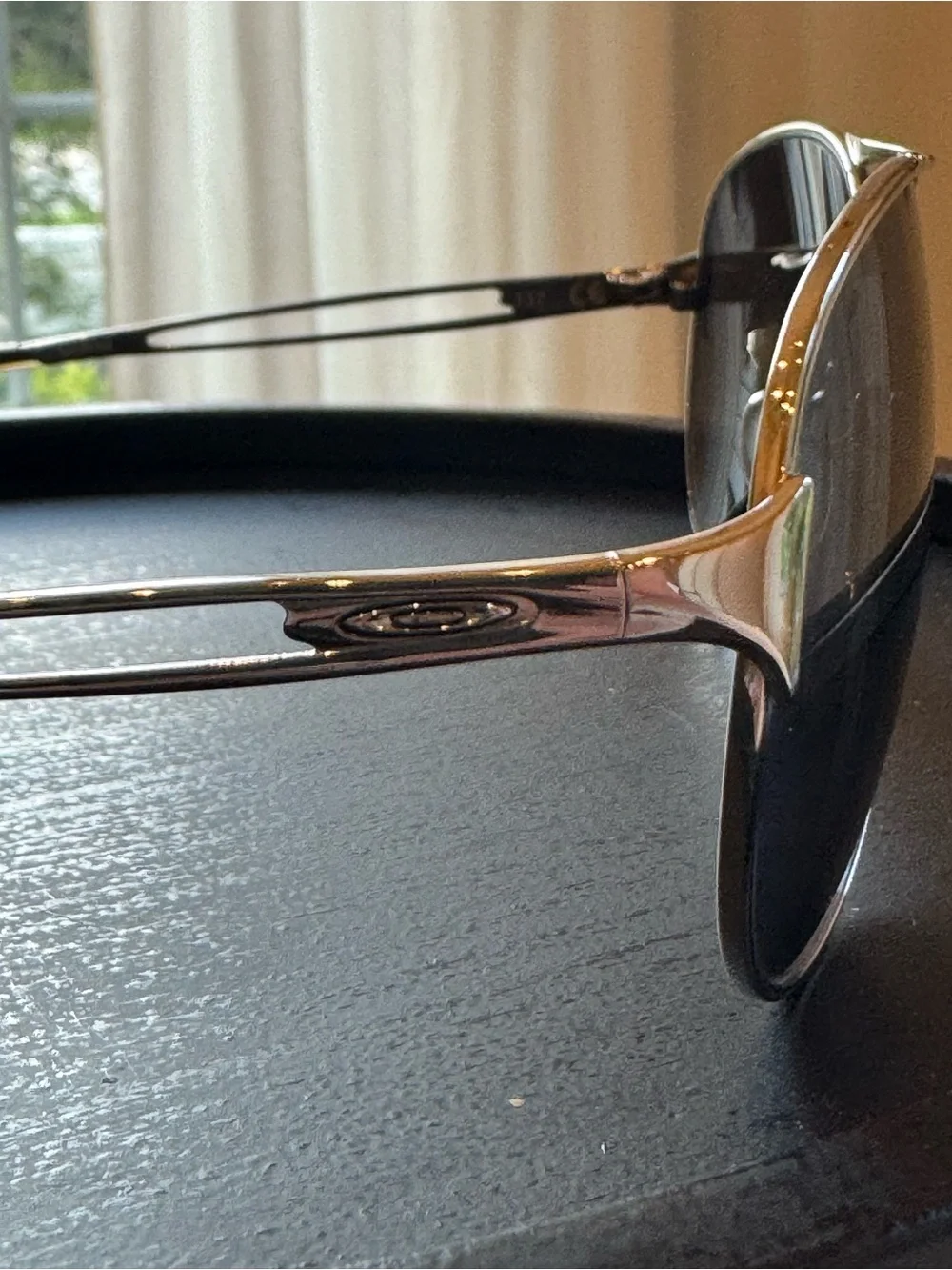 Oakley Caveat Classic Aviator Sunglasses in Silver